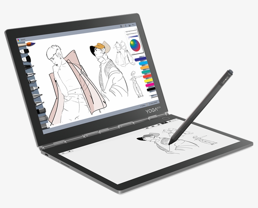 Lenovo Yoga Book C930 Convertible Review - Yogabook C930, transparent png #6281166