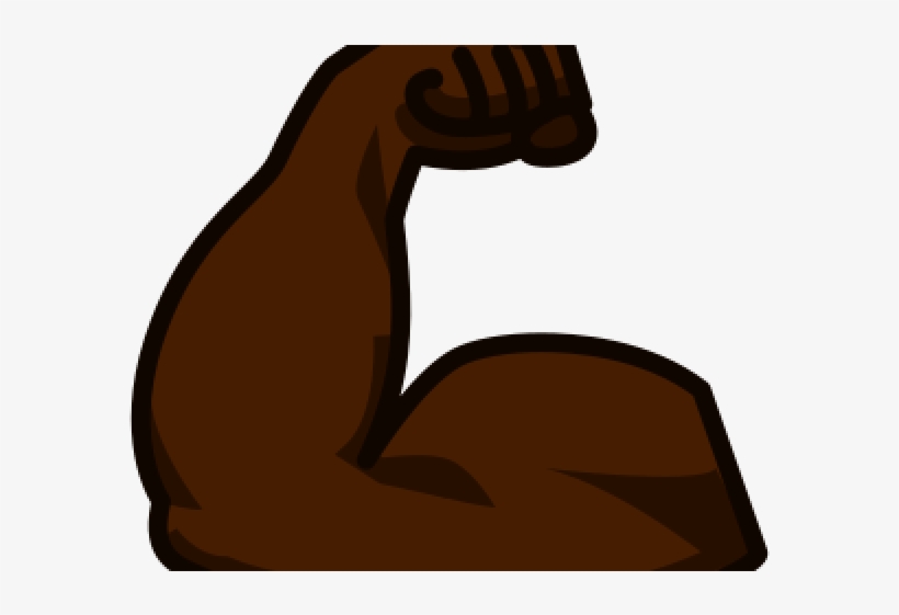 Emoji Clipart Muscle - Muscle, transparent png #6282071