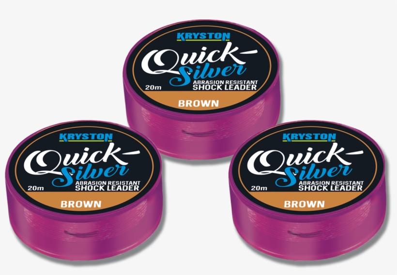 Quicksilver - Kryston - Quicksilver Shock Leader And Hooklength-25lb, transparent png #6282219
