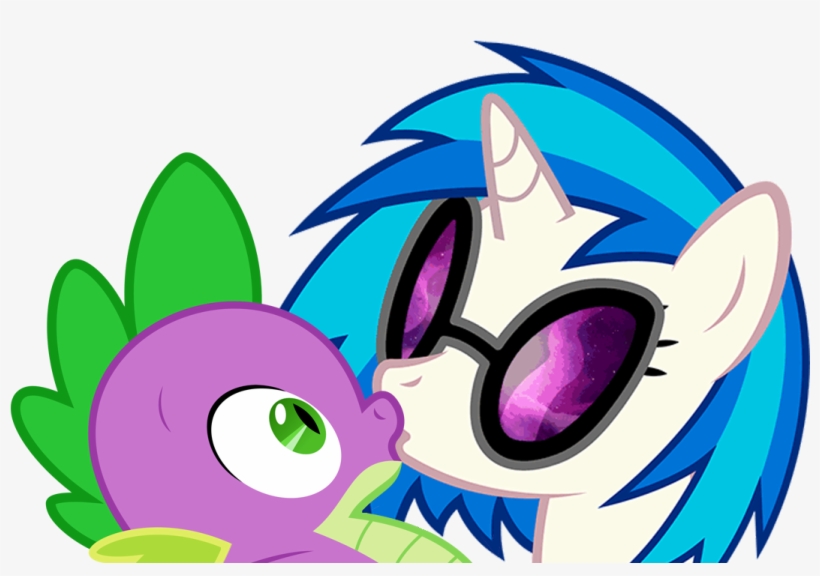 Sulyo, Dj Pon-3, Hundreds Of Users Filter This Tag, - My Little Pony Dj Pon3 Kissing, transparent png #6283150