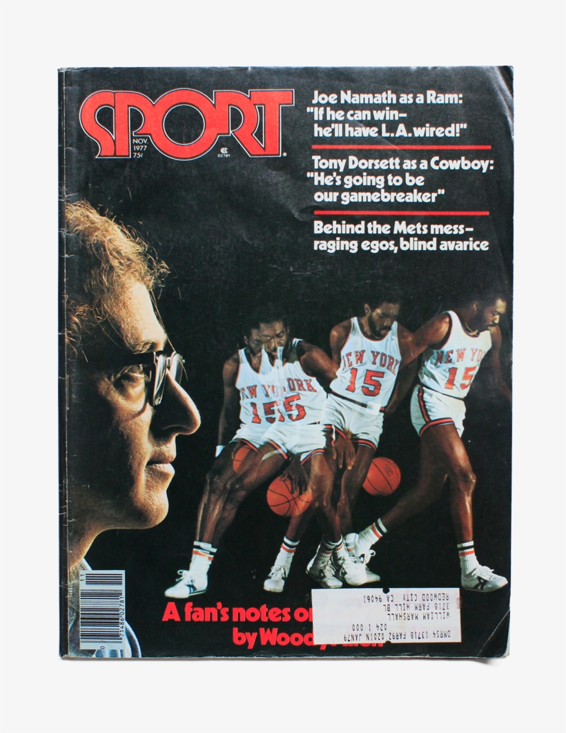Sports Mag- Knicks V=1399562878 - Earl The Pearl Monroe Autographed Signed Sport Magazine, transparent png #6283642