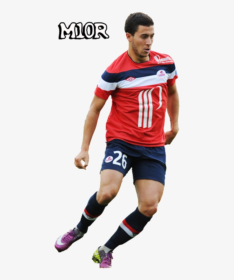 Eden Hazard Render Photo Edenhazardrender - Soccer Player, transparent png #6284378