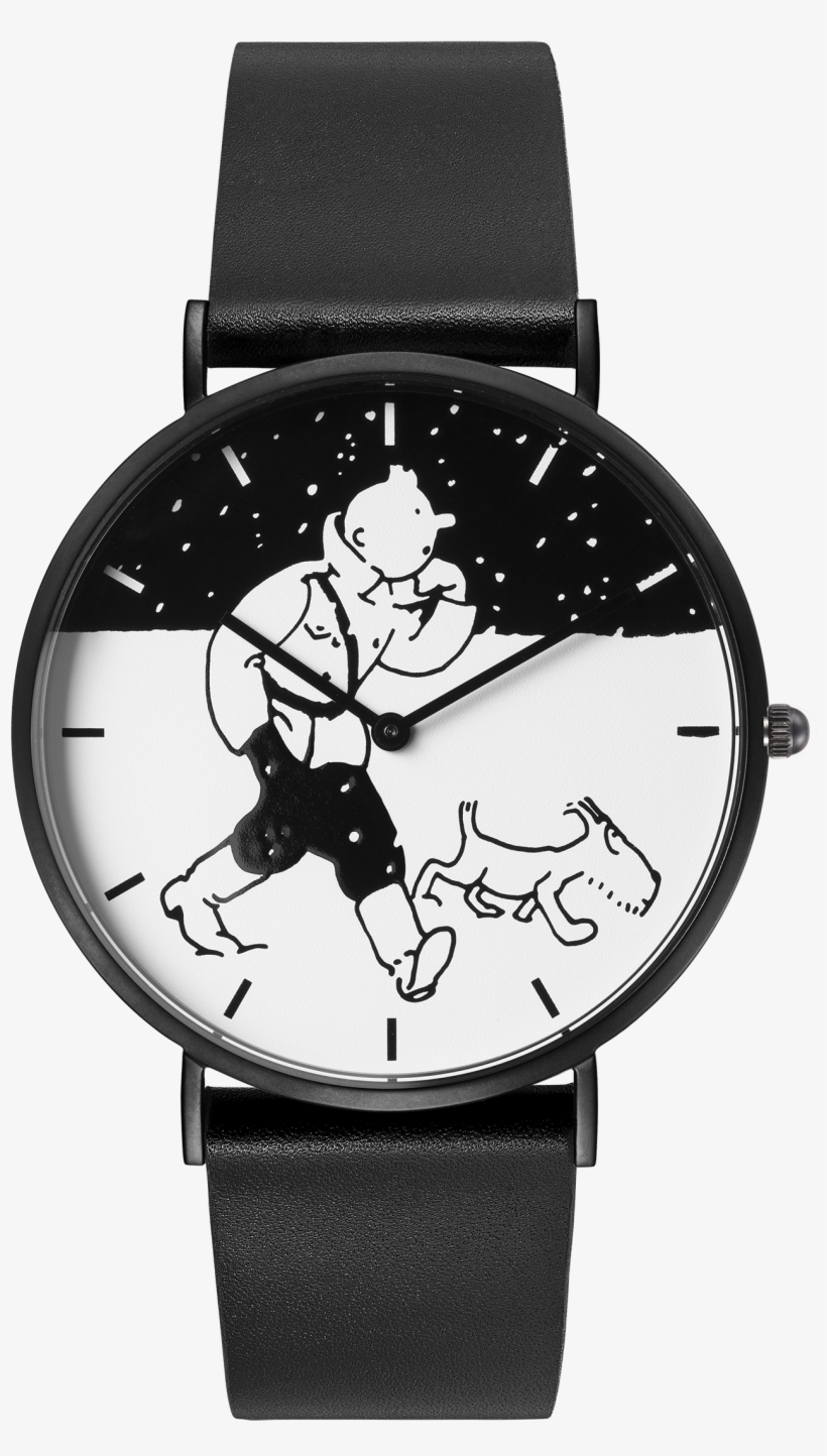Tintin Soviet Classic Snow - Montre Tintin Ice Watch, transparent png #6285037