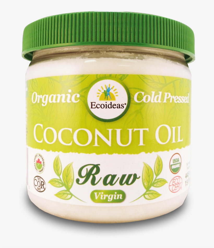 Ecoideas Raw Organic Coconut Oil - Ecoideas Raw Coconut Oil, transparent png #6285549
