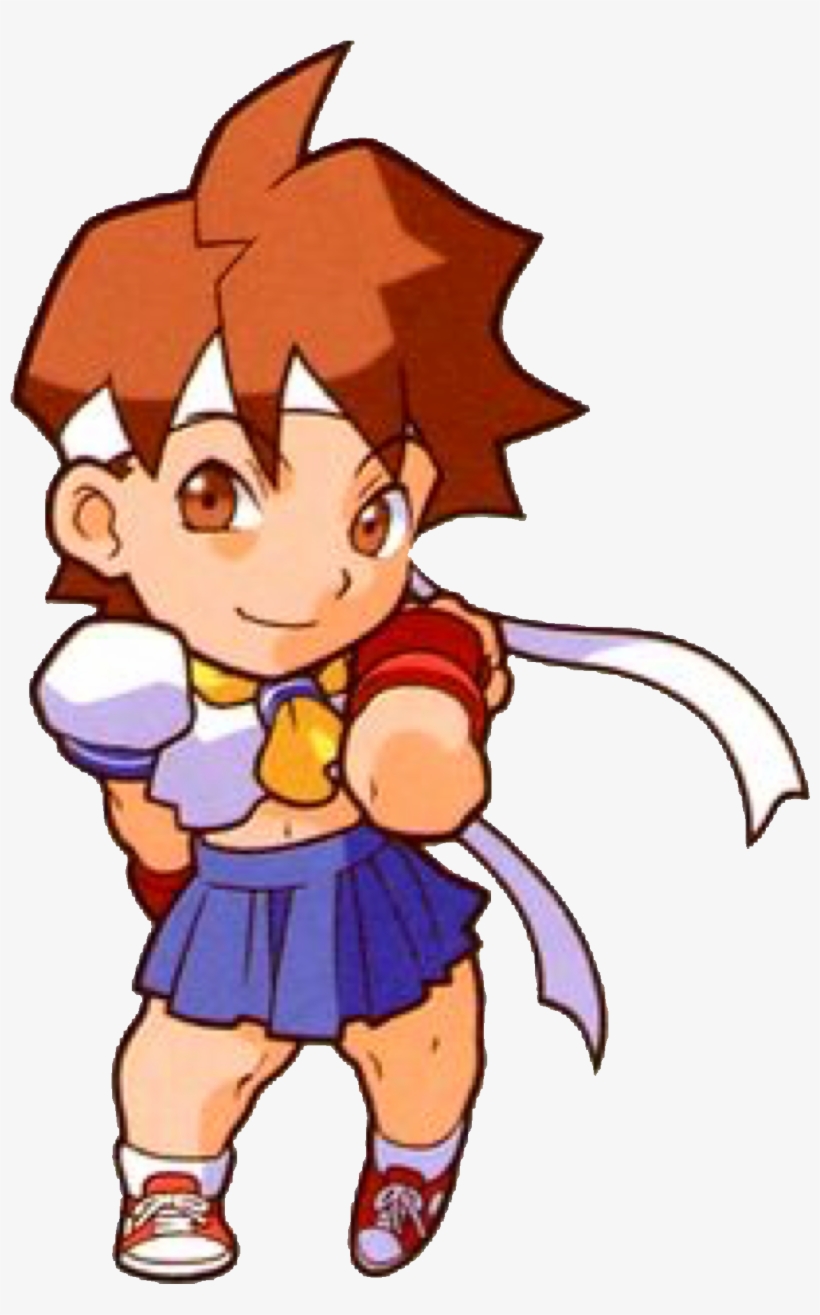 Sakura Streetfighter Freetoedit - Sakura Super Gem Fighter, transparent png #6286350