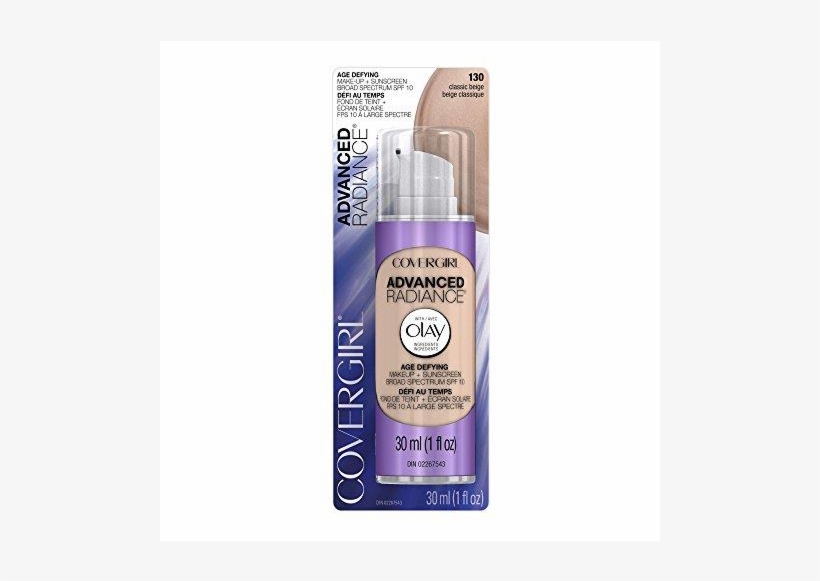 02 - Covergirl Covergirl Advanced Radiance Age Defying Foundation, transparent png #6286457