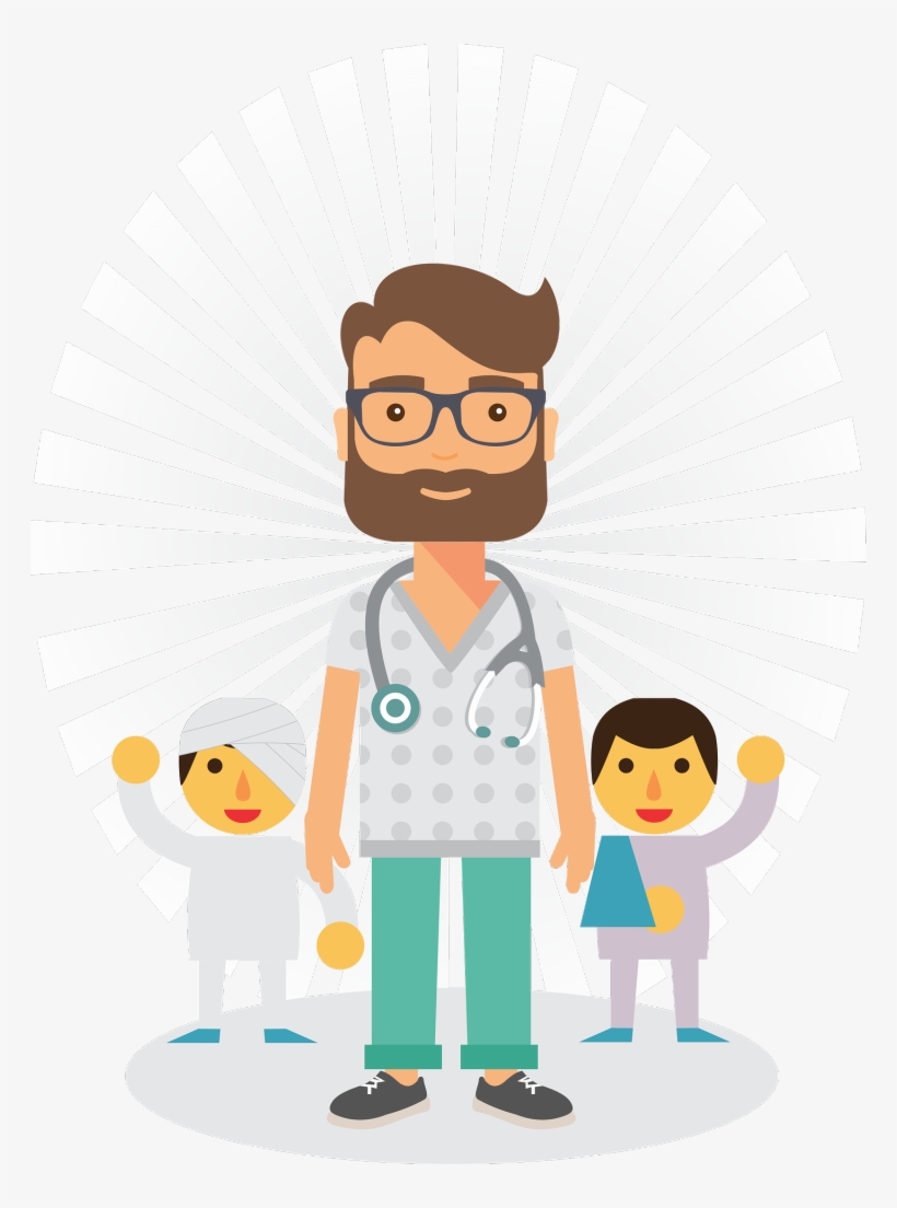 They Hear About The Importance Of Patient-centeredness - Doctor Alone 2 (color: Royal Blue, Fit Type: Women,, transparent png #6286611