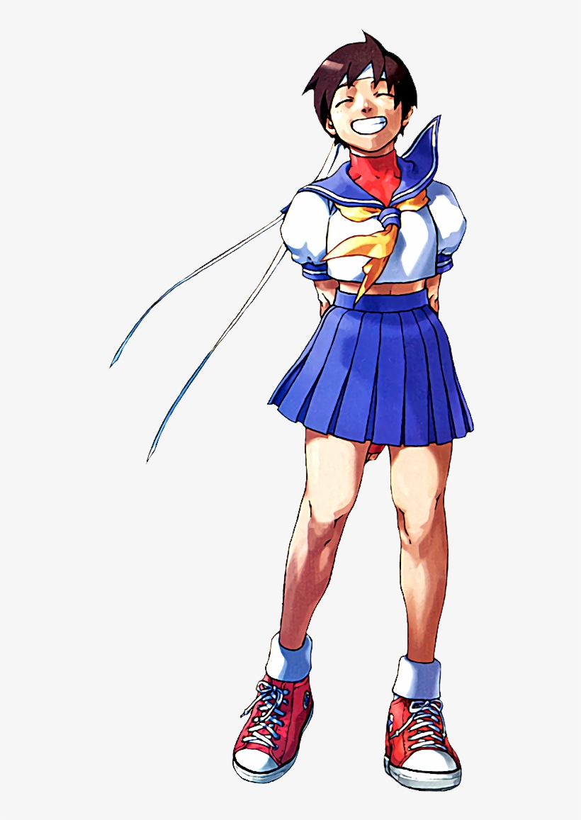 United By Fate Projeto Justiça Street Fighter Ex Sakura - Sakura Kasugano Rival Schools, transparent png #6286615