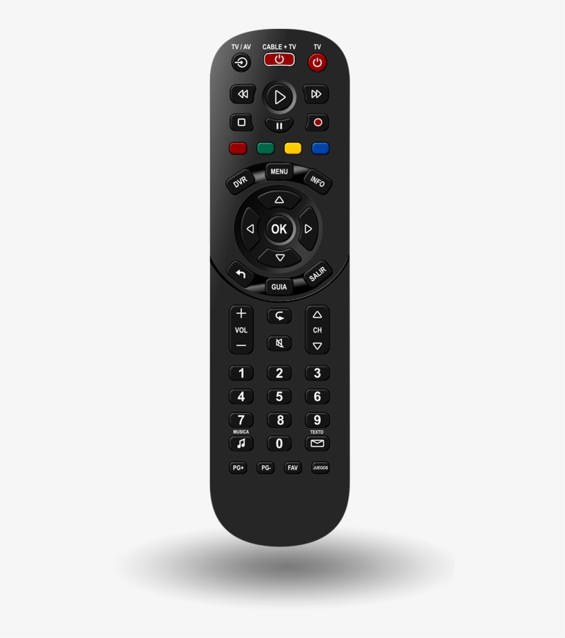 What Batteries Should I Use In This Remote - One For All Urc1210 Contour Universal Tv Remote Control, transparent png #6286796