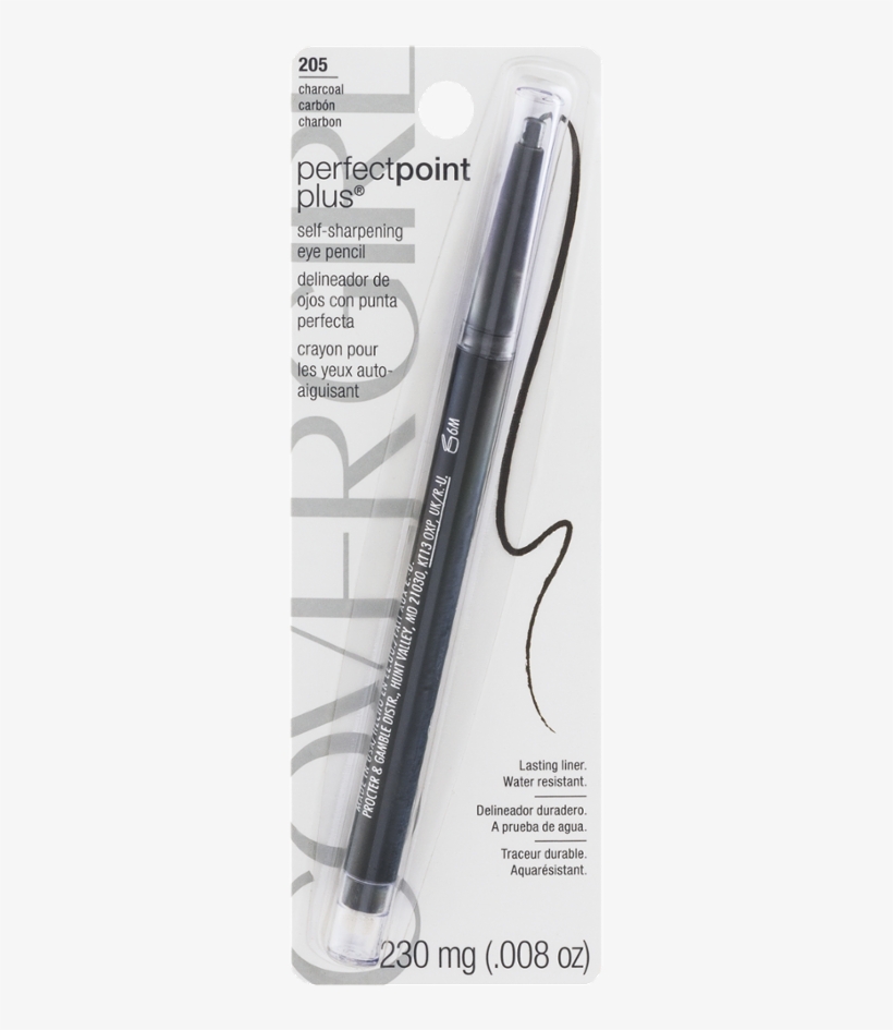 Covergirl Perfectpoint Plus Charcoal Eye Pencil, - Covergirl Perfect Point Plus Eyeliner, Espresso, transparent png #6286982