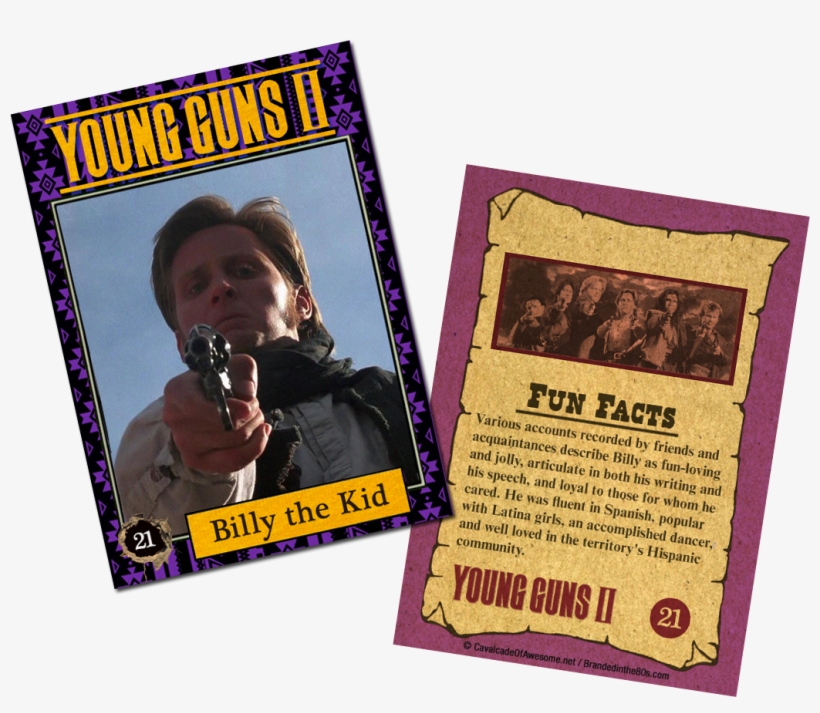 So We Thought It Would Be Fun To Throw Back To The - Young Guns 2 Lew Wallace, transparent png #6286985