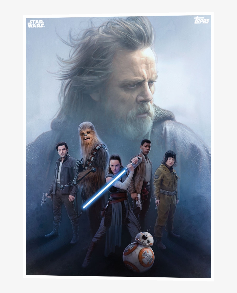 Star Wars The Last Jedi Cards, transparent png #6287337