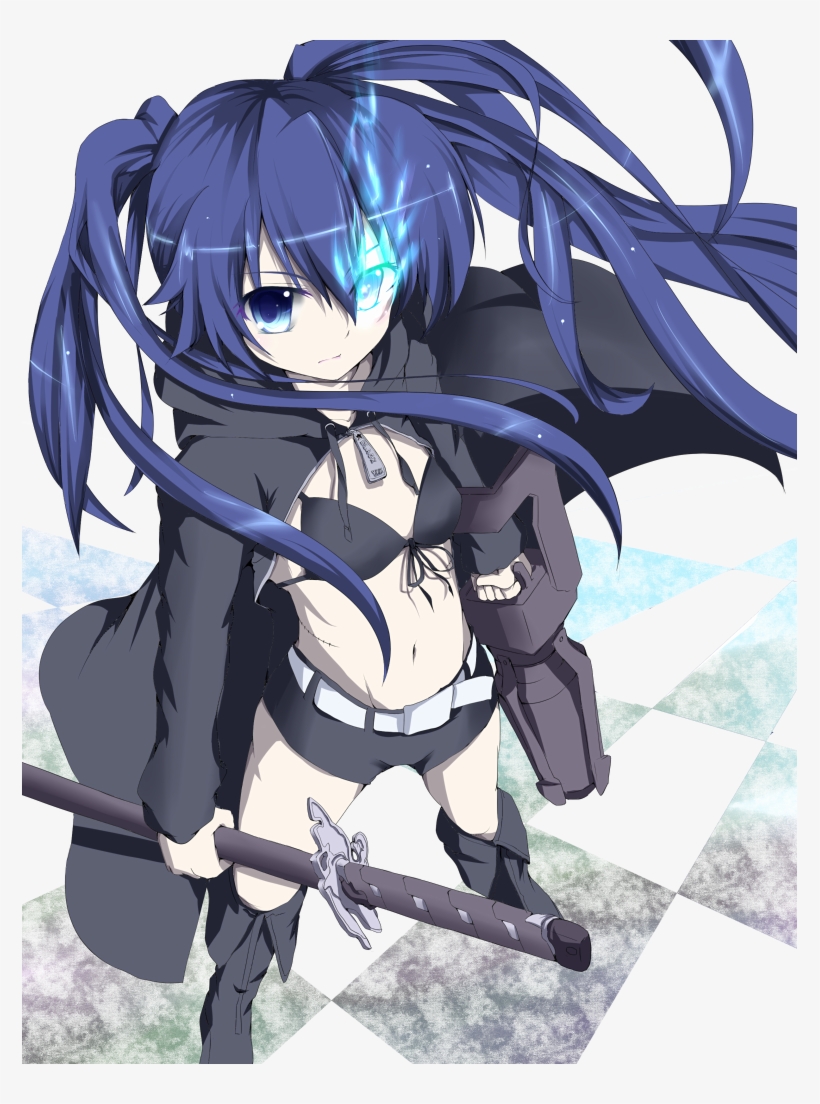 Cool Black Rock Shooter, transparent png #6287967