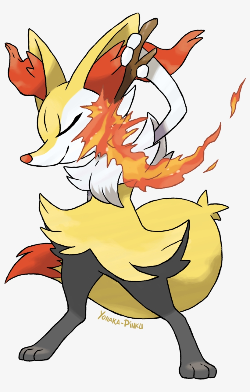 Braixen Fan Art Png, transparent png #6288387