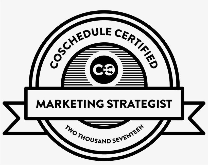 Certified - Coschedule, transparent png #6289274