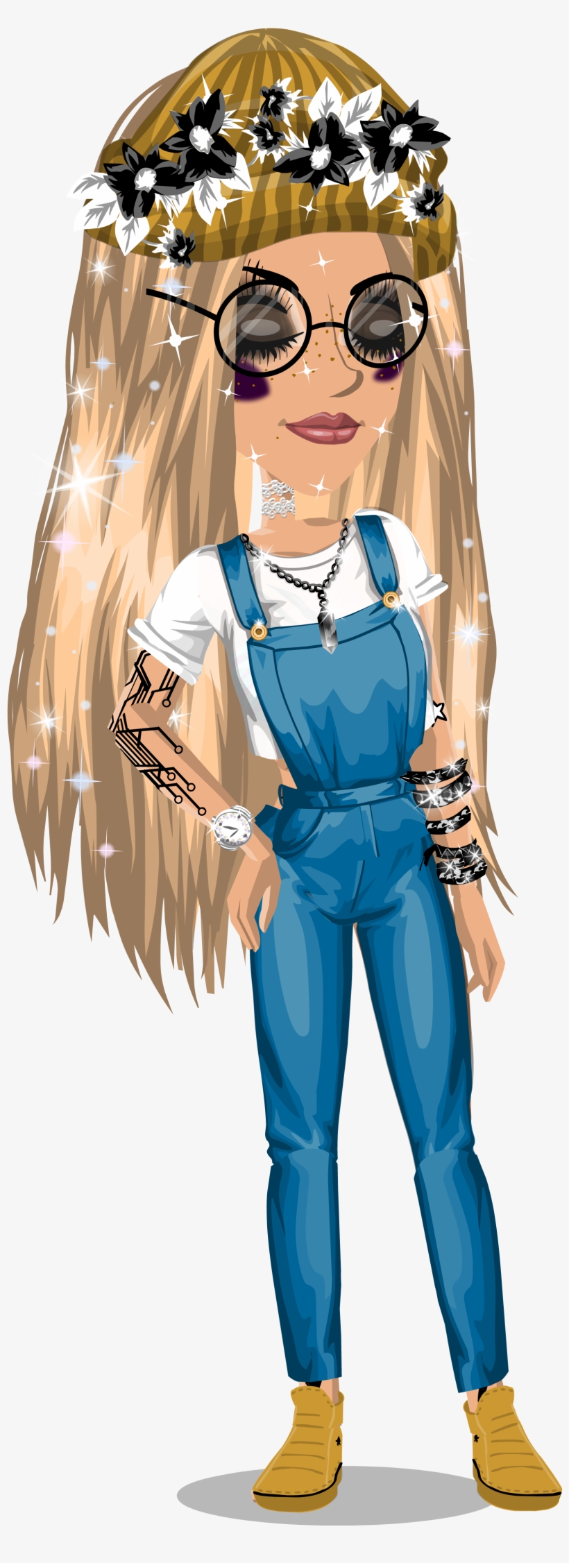 Over It All Tumblr Outfits, Dark - Cartoon, transparent png #6289353