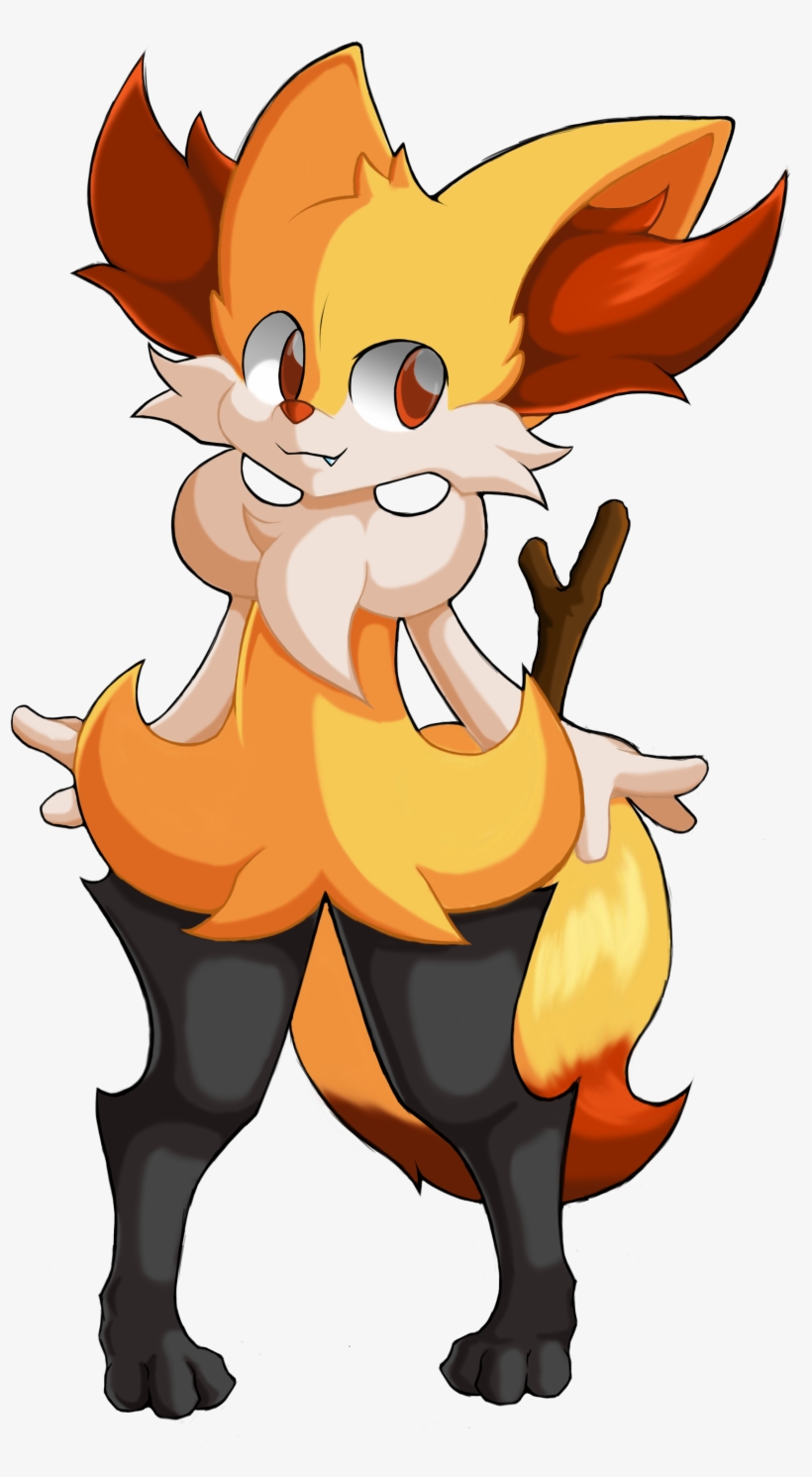Just A Little Braixen - Cartoon, transparent png #6289525