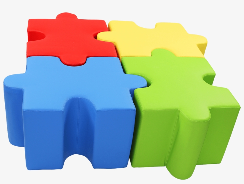 School Jigsaw Seat Transparent Background - Jigsaw Image Transparent Background, transparent png #6290998