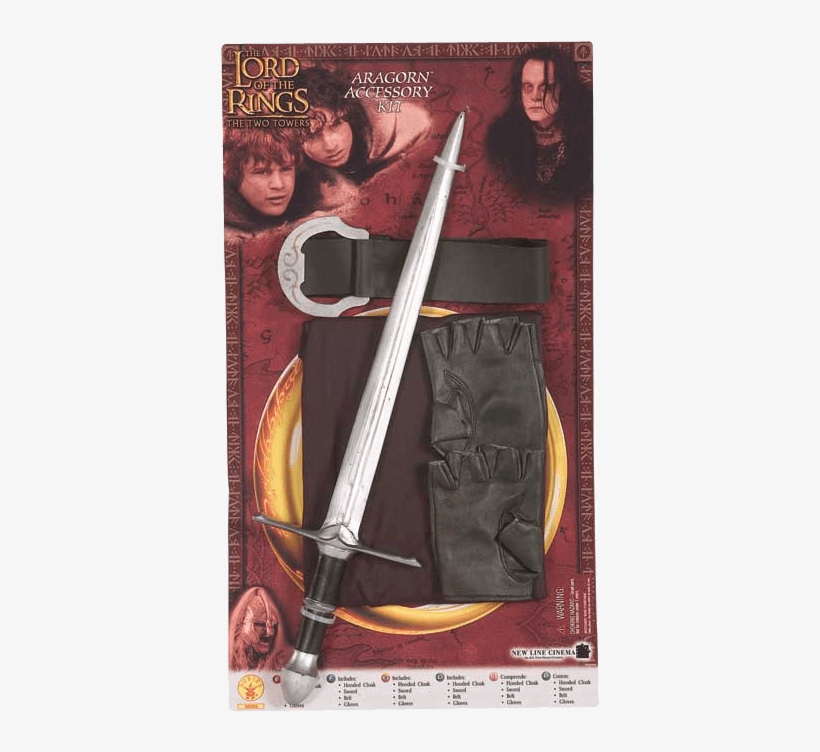 Kids Aragorn Accessory Kit - Kids Lord Of The Rings Aragorn Costume, transparent png #6291377