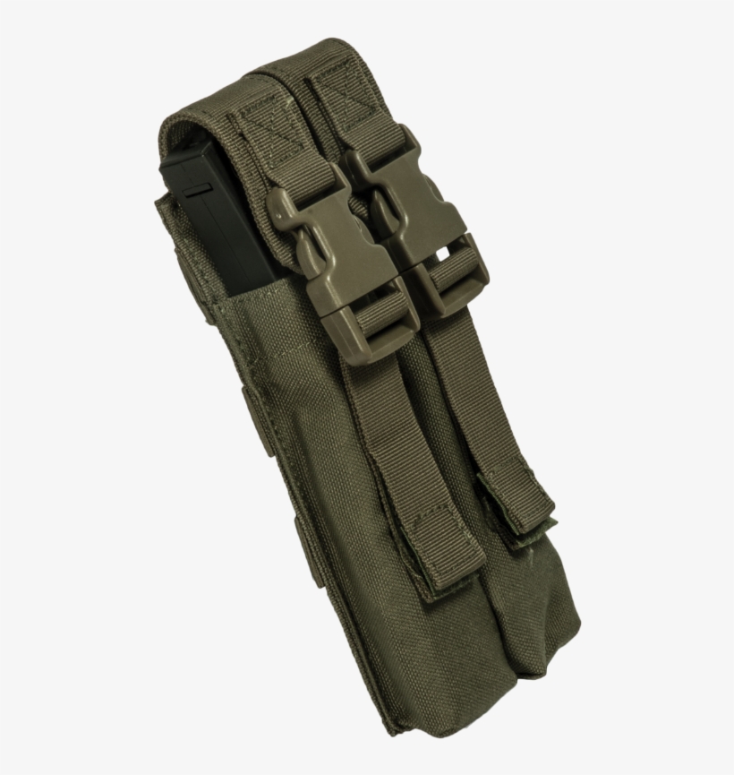 Base Pouch Mp5 Covered Double Mag - Handgun Holster, transparent png #6291426