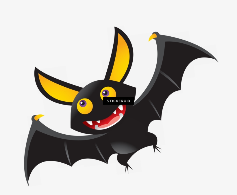 Halloween Bat - Cute Halloween Bat Clipart, transparent png #6291574