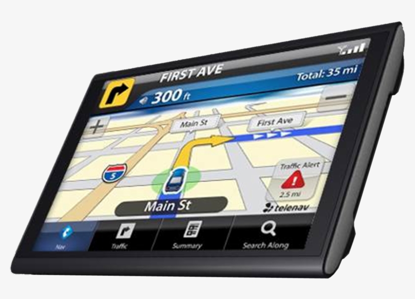 7-inch Touch Screen Gps, Bluetooth Handsfree With Fm - Automotive Navigation System, transparent png #6292299