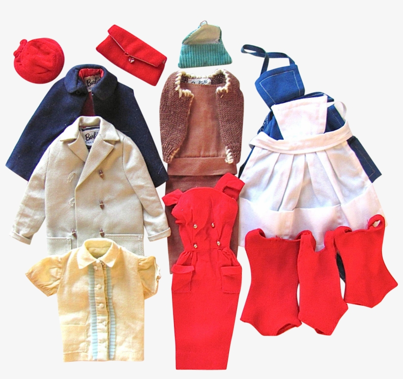 Mattel Barbie Mattel Clothing Tlc Vintage 1961-62 - Durham, transparent png #6294278