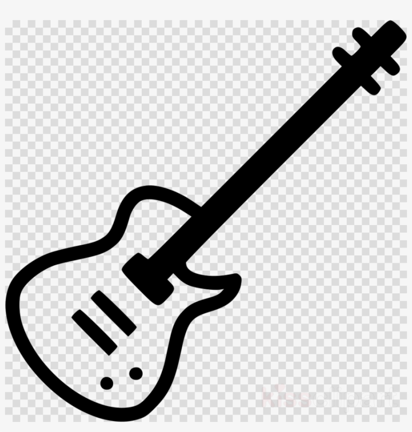Electric Guitar Clipart Bass Guitar Electric Guitar - Clip Art, transparent png #6294606