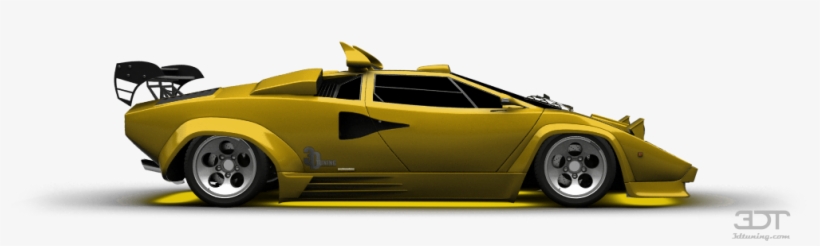 Lamborghini Countach Coupe 1982 Tuning - Lamborghini Countach, transparent png #6295009