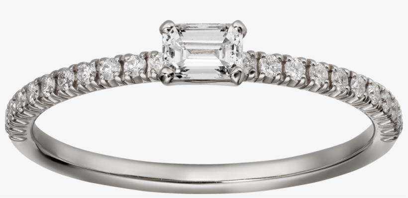 Etincelle De Cartier Ringwhite Gold, Diamonds - Etincelle De Cartier Ring, transparent png #6295179