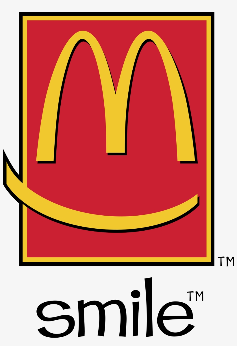 Smile Logo Png Transparent - Mcdonalds Smile, transparent png #6295232