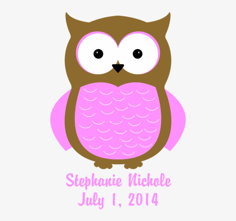 Favorite - Custom Owl (pink) Baby Blanket, transparent png #6295430