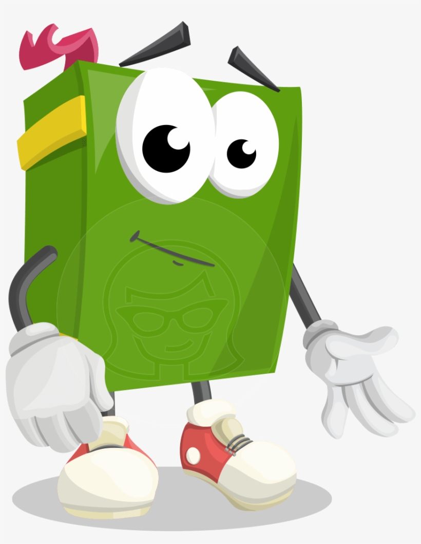 Picture Library Library Book Character Jimmy Pagemark - Vector Book Character Png, transparent png #6295665