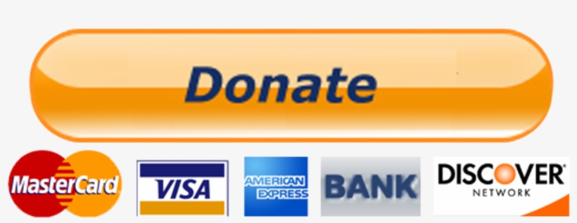 Projects And Initiatives - Big Paypal Donate Button, transparent png #6296053