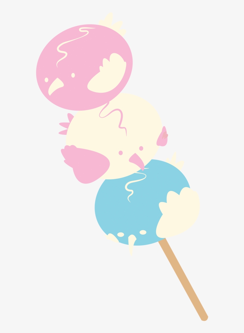 2 Kotori Dango, transparent png #6296311