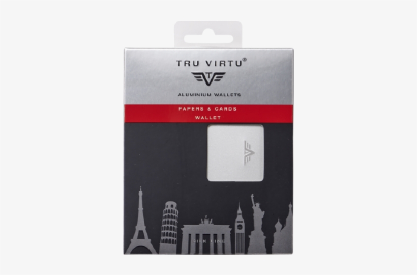 Papers And Cards Silk - Portafoglio In Alluminio Tru Virtu Papers & Cards, transparent png #6296361