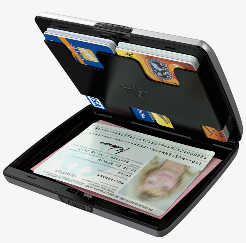 Tru Virtu® Wallet Papers & Cards Silk Silver Arrow - Truvirtu - Ray Black Magic Wallet, transparent png #6296726