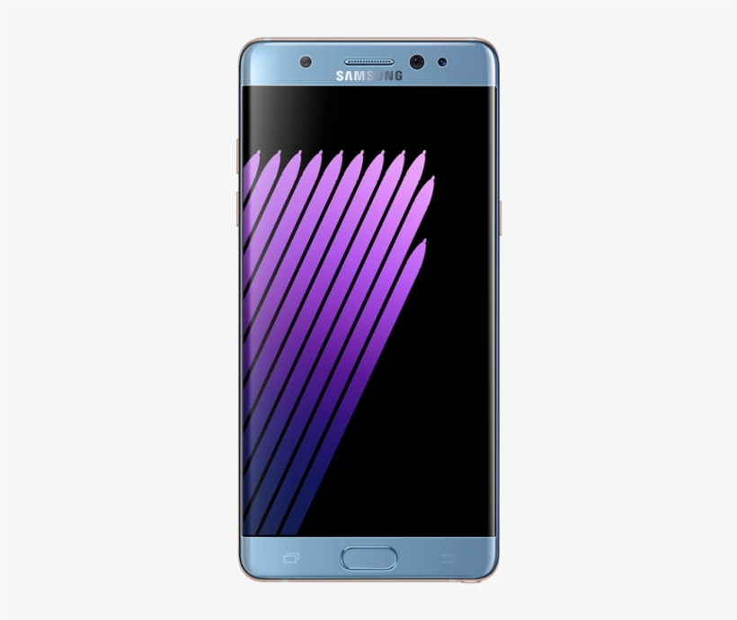 Samsung Galaxy Note 8 Png Banner Library Stock - Samsung Galaxy Note 7 Blue, transparent png #6297126