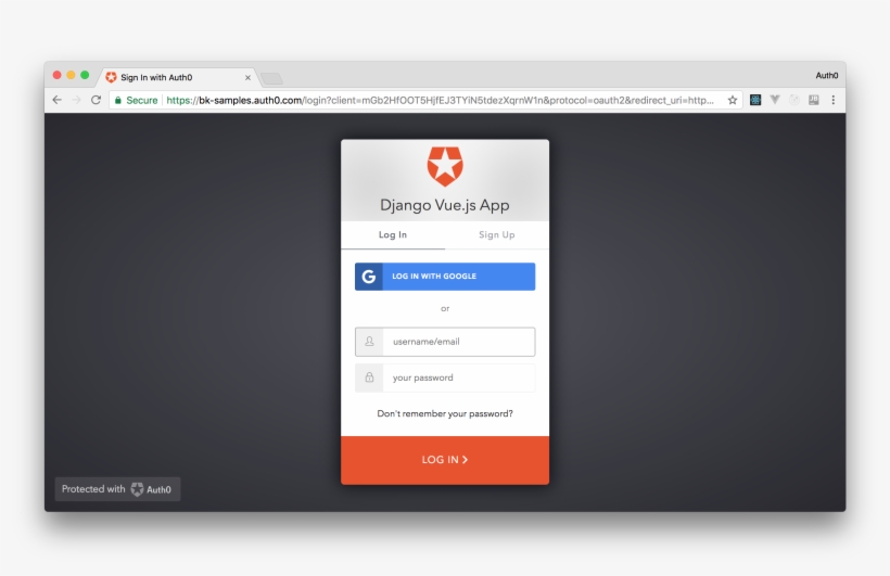 Auth0 Login Page - Angular 4 Login Page, transparent png #6297133