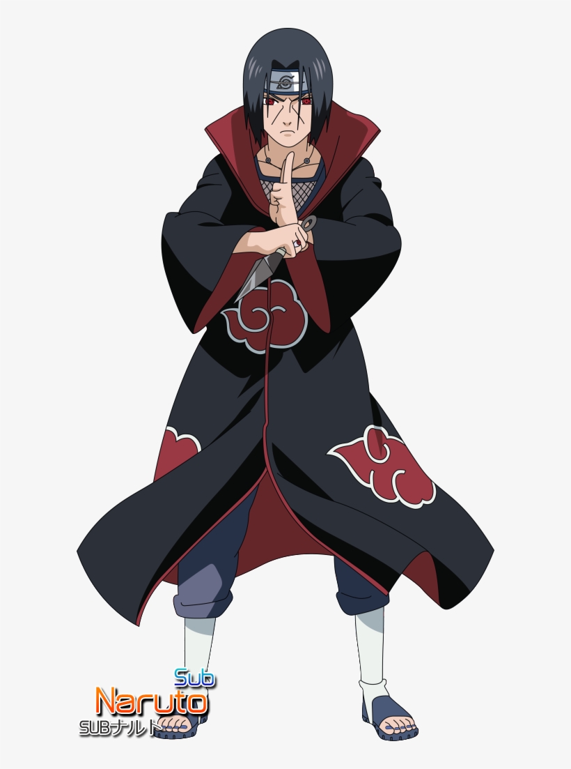 Itachi Uchiha Foi Um Anbu De Konohagakure Do Famoso - Itachi Render, transparent png #6297921