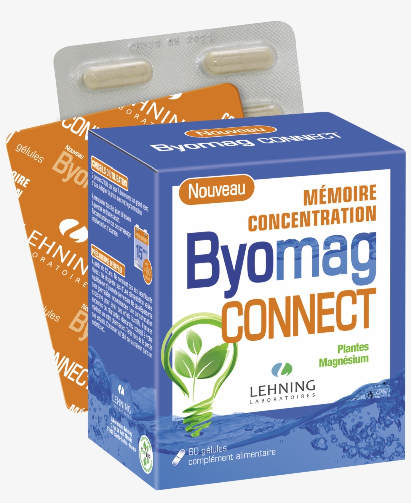 Byomag Connect Gauche - Laboratoires Lehning, transparent png #6298227