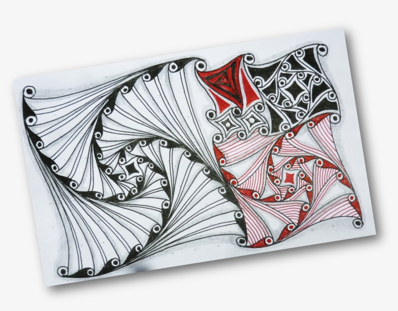 Black Then White Are All I See - Draw Zentangle Paradox, transparent png #6298228
