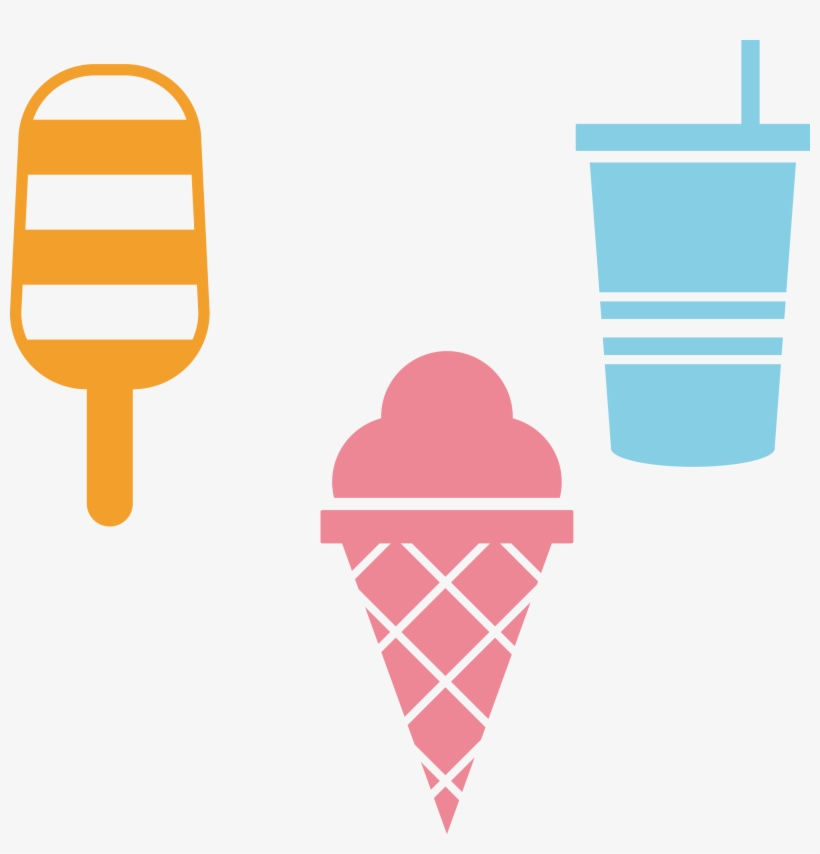 Ice Cream Cone Street Food Ice Pop - Ice Cream Vector Pop, transparent png #6299039