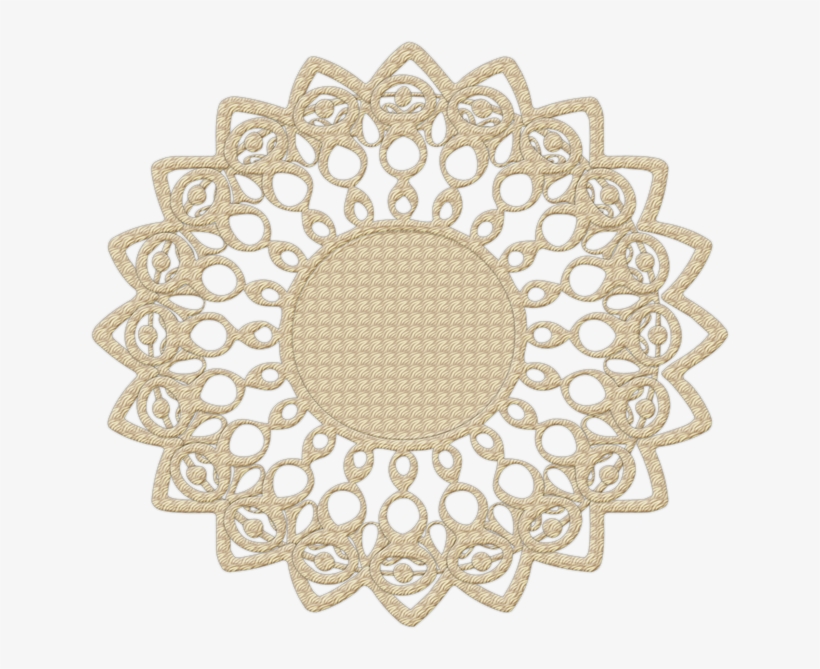 Easy Crochet Patterns And - Crochet Doily, transparent png #6299953