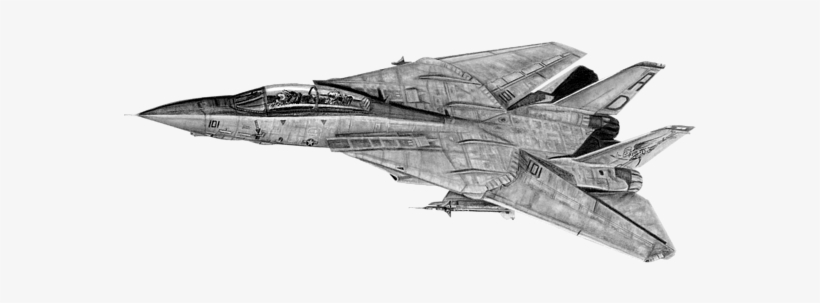 Bleed Area May Not Be Visible - F-14b, transparent png #630036