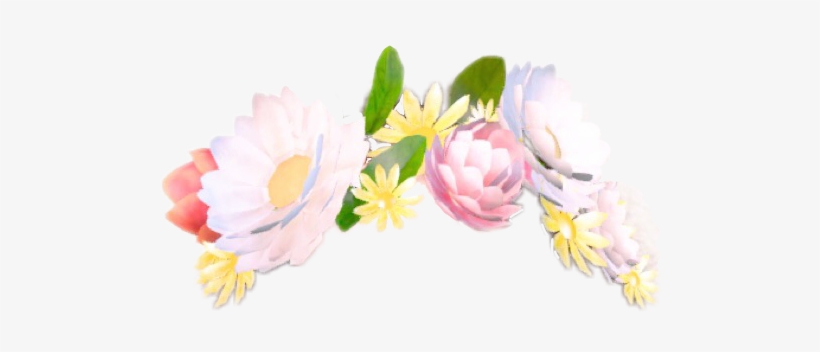 Flower Snapchat Flowercrown Filter Stickerfreetoedit - Flower Crown Snapchat Filter Transparent, transparent png #630558