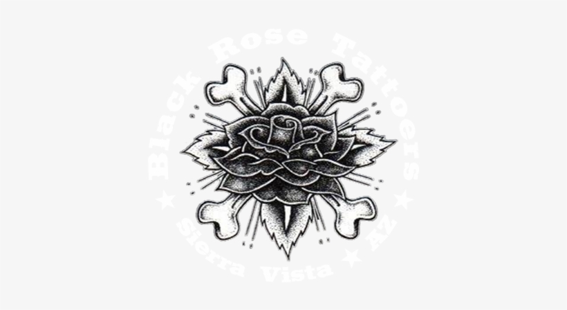 Rose Tattoo Black Png - Stock.xchng, transparent png #630745