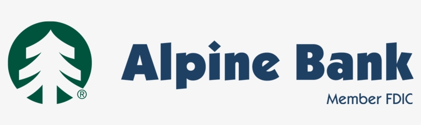 Thank You To Our Current Sponsors - Alpine Bank, transparent png #630968