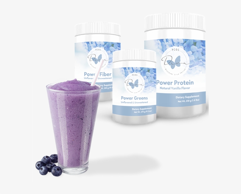 Pcos Diva Smoothie Bundle - Polycystic Ovary Syndrome, transparent png #631133