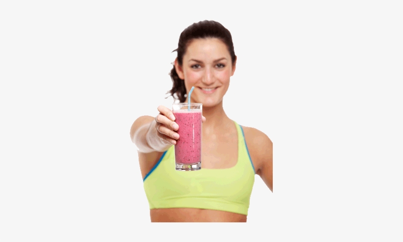 Drink Smoothies For Your Health - Person Drinking Smoothie, transparent png #631161